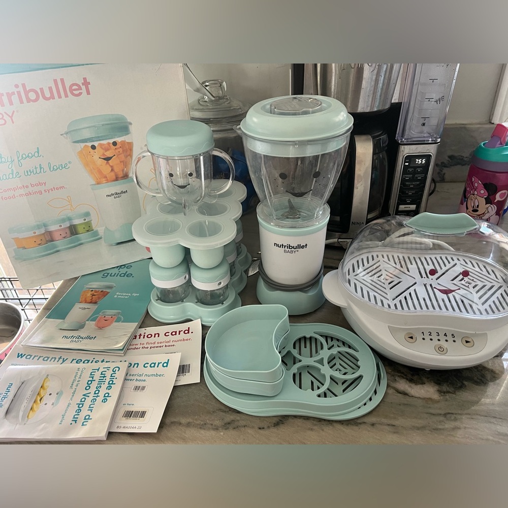 Baby nutribullet and steamer 85$ or obo